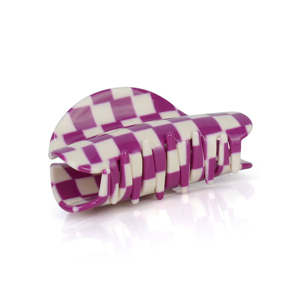 CHECKERED HIGH CLIP (VARIOUS COLOURS)