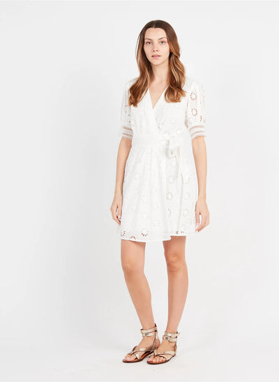CHANCE DRESS - BLANC CASSE (ONLINE ONLY)