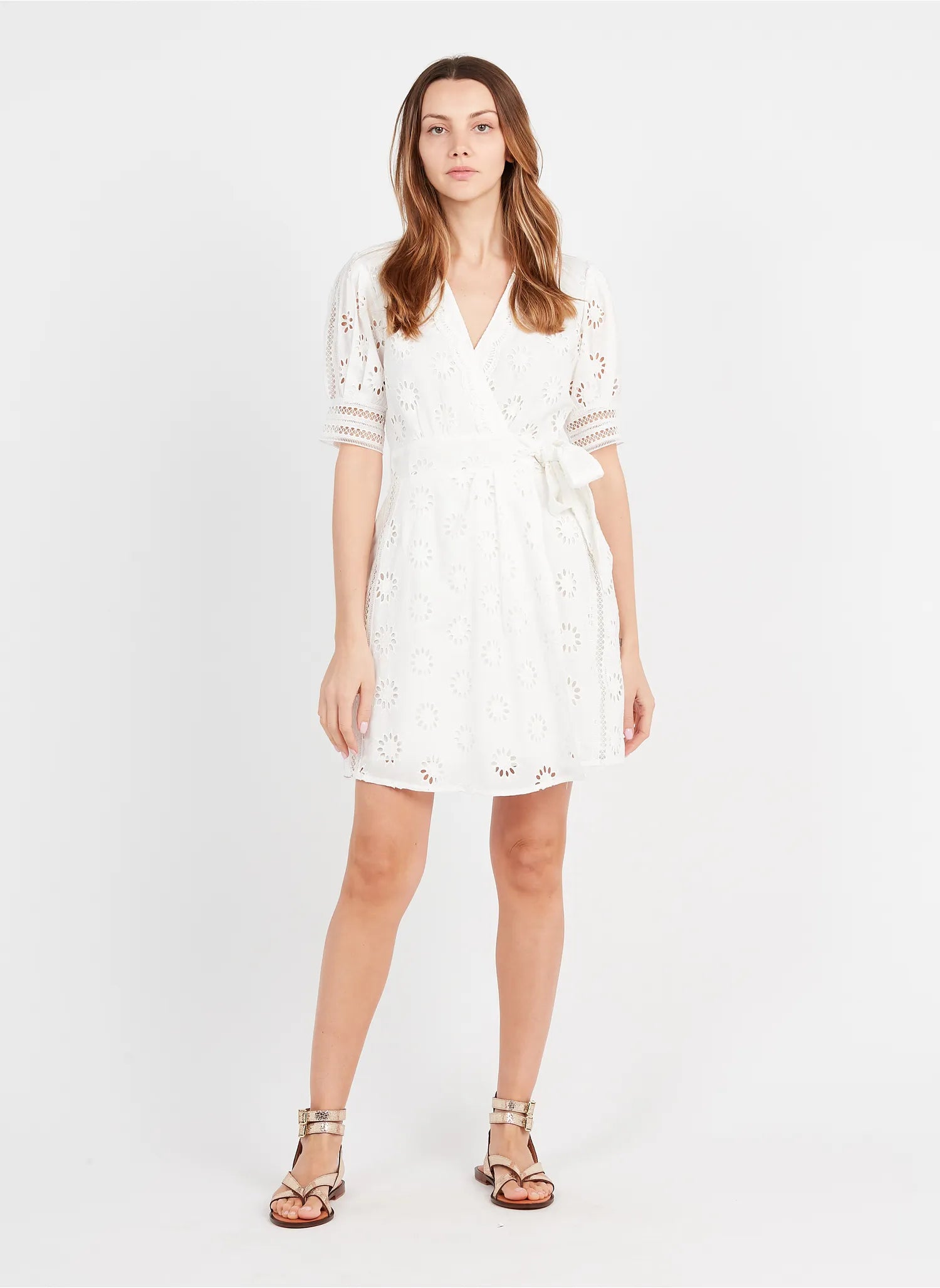 CHANCE DRESS - BLANC CASSE (ONLINE ONLY)