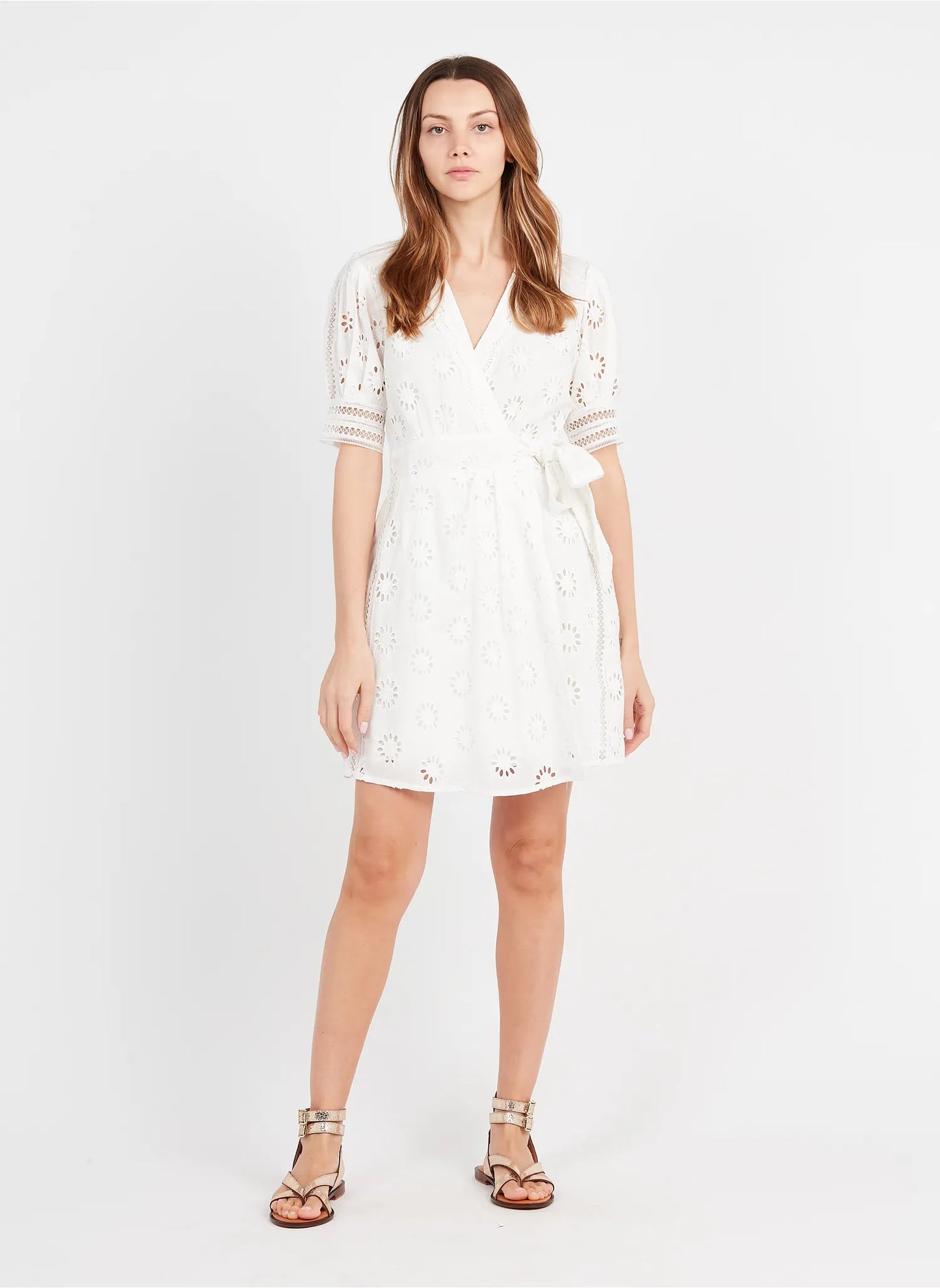 CHANCE DRESS - BLANC CASSE (ONLINE ONLY)