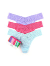 ORIGINAL RISE THONG HOLIDAY 3 PACK - VARIOUS COLOURS