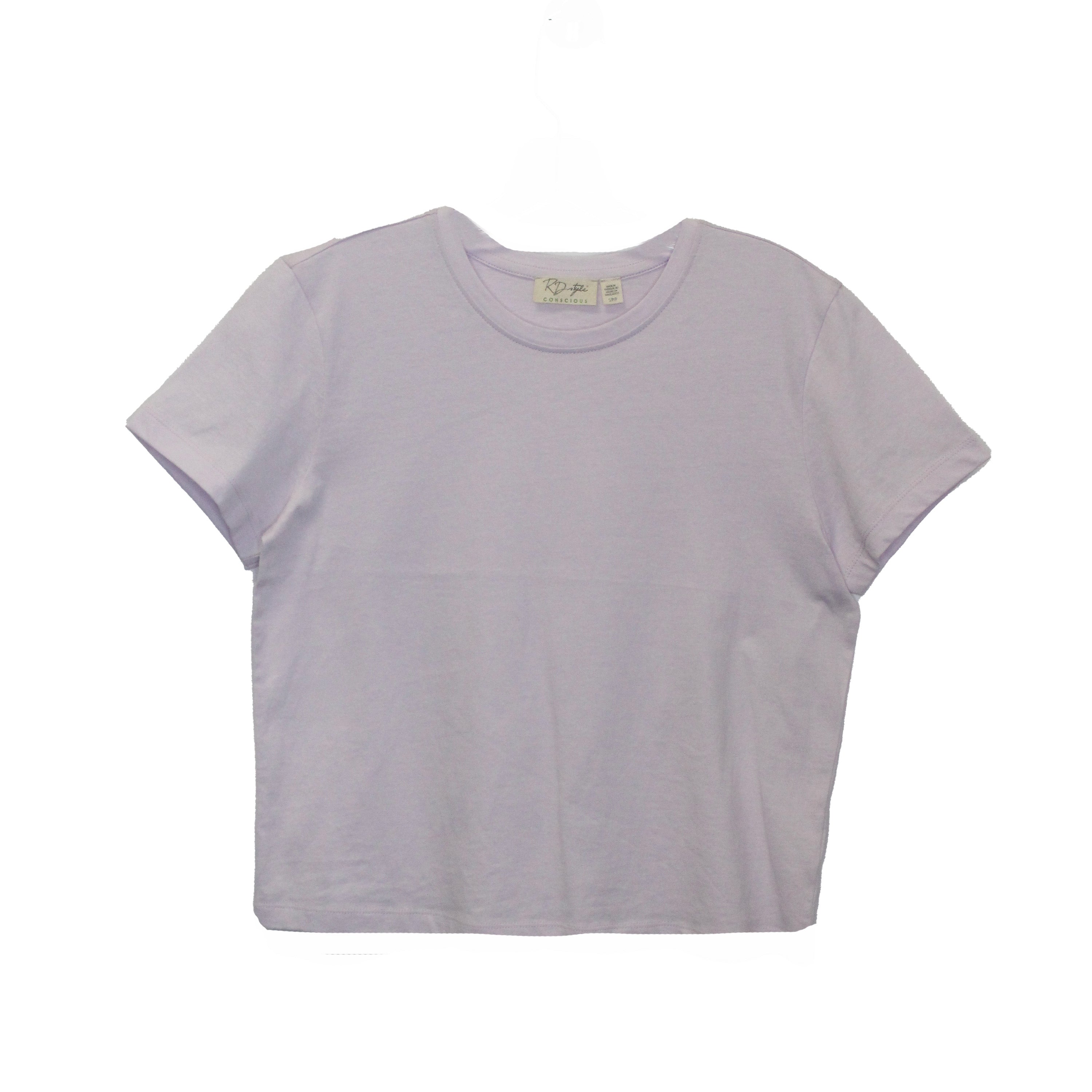 JESS CREW NECK TEE - LILAC MIST