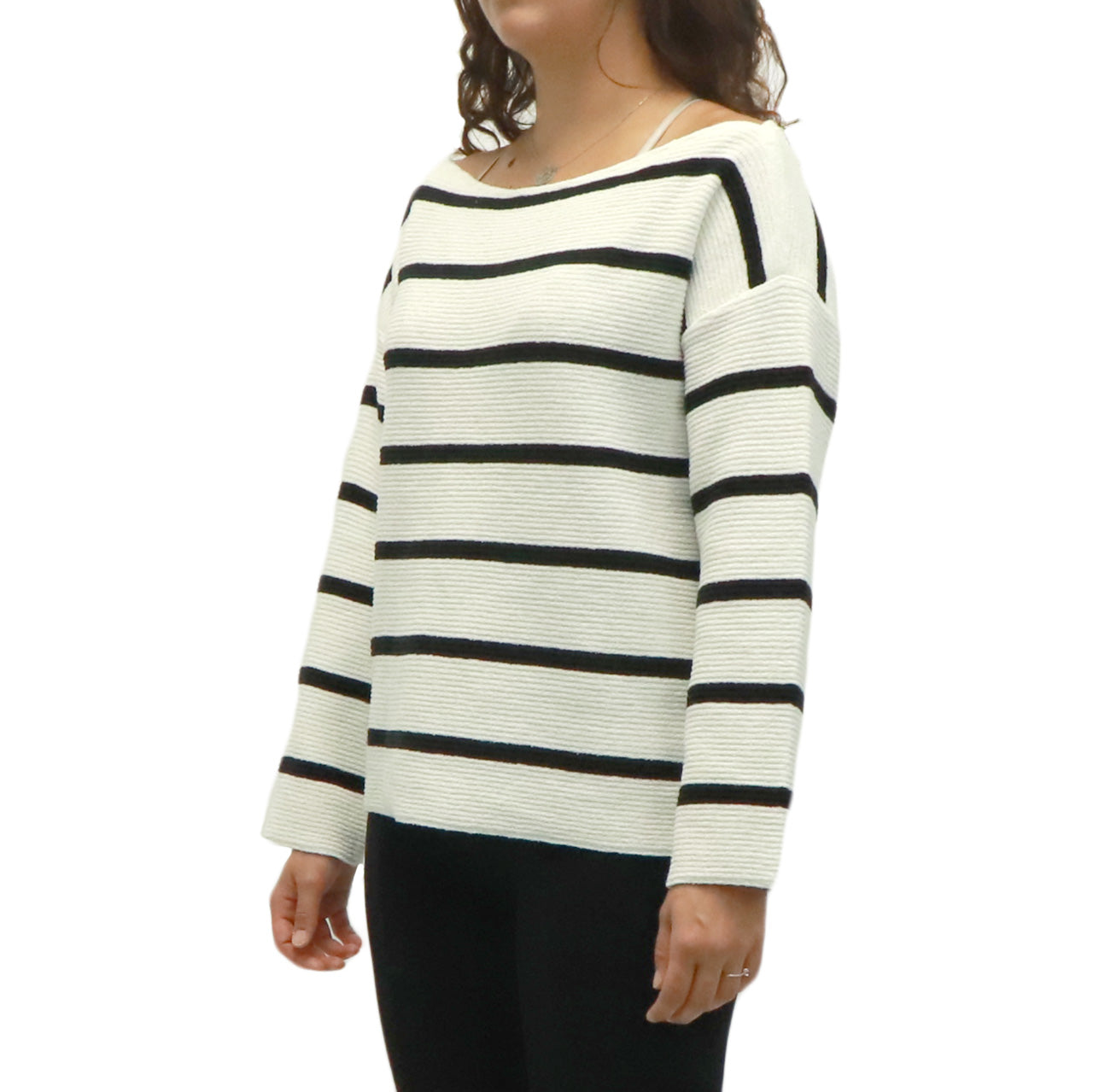 OLIVIA STRIPED SWEATER