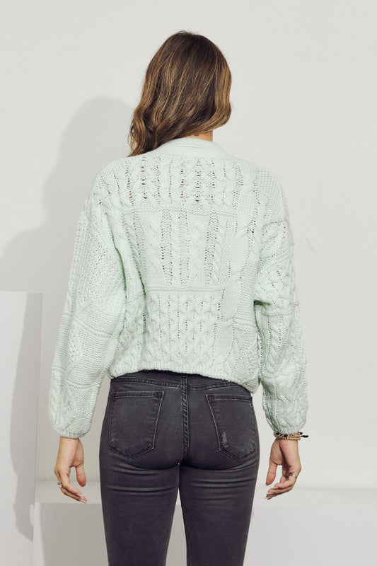 BASEL CARDIGAN - MINT