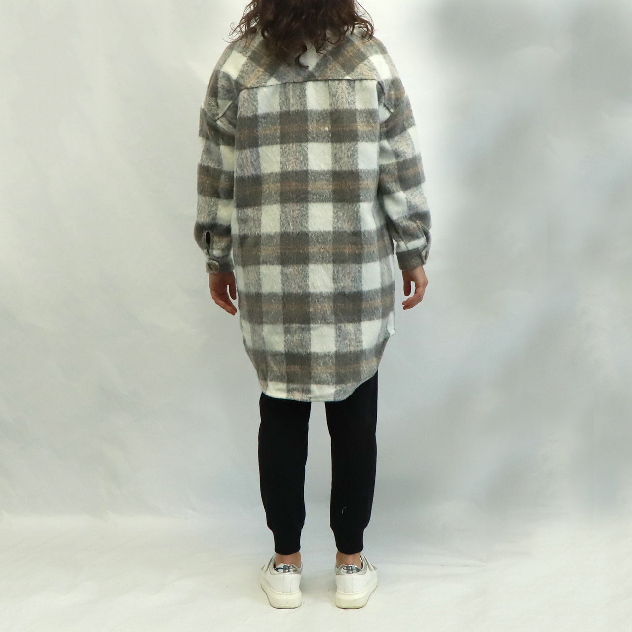 TURIN SHACKET - GREY PLAID