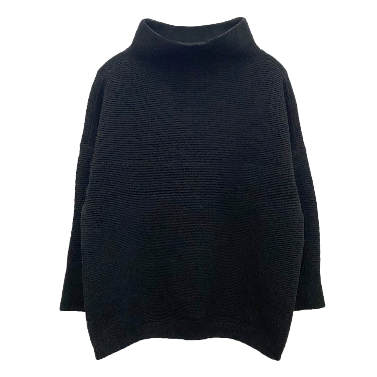 OTTOMAN SWEATER - BLACK