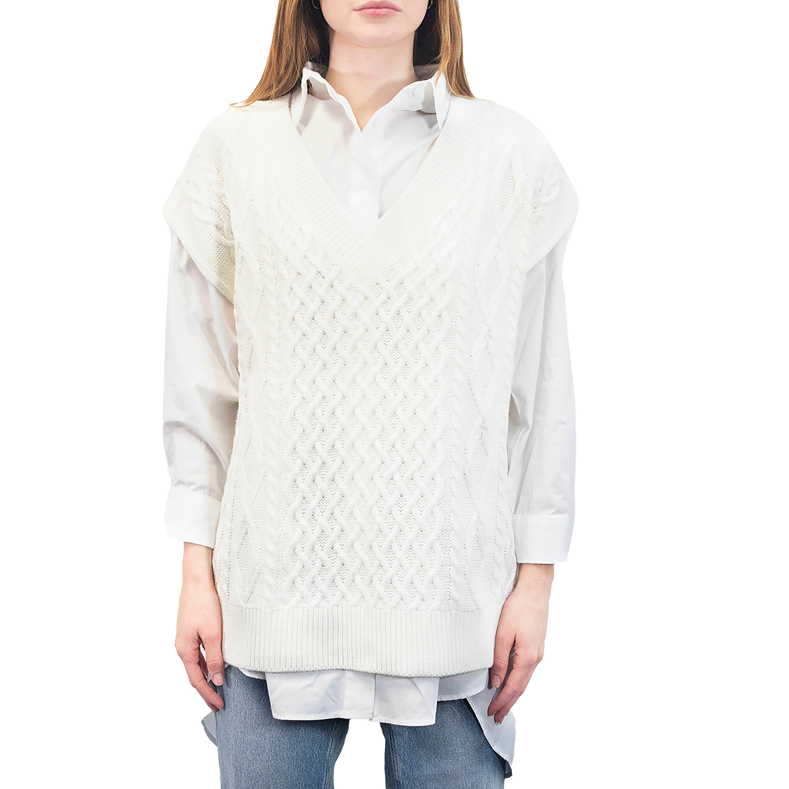 DIANA SWEATER - WHITE