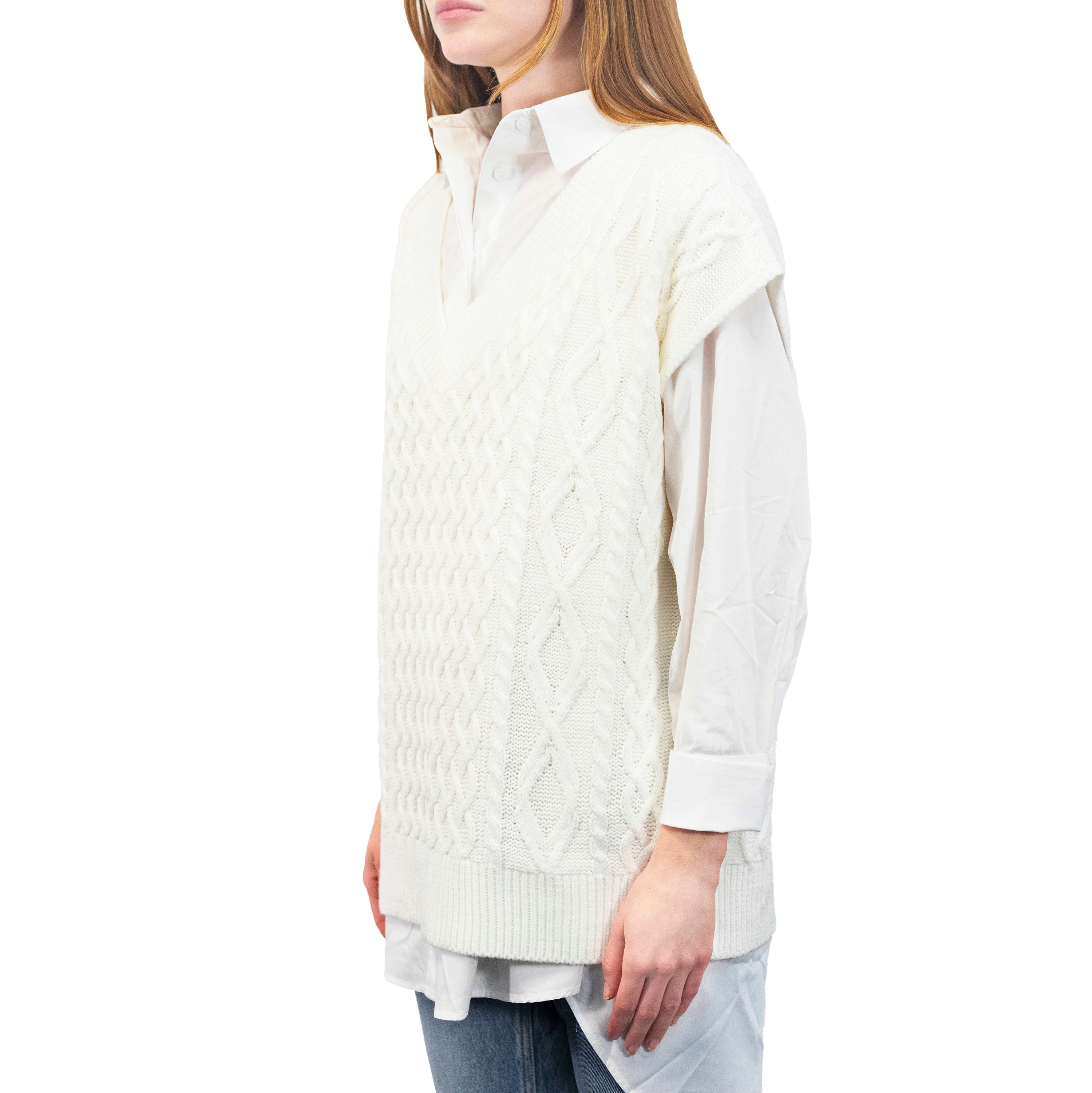 DIANA SWEATER - WHITE