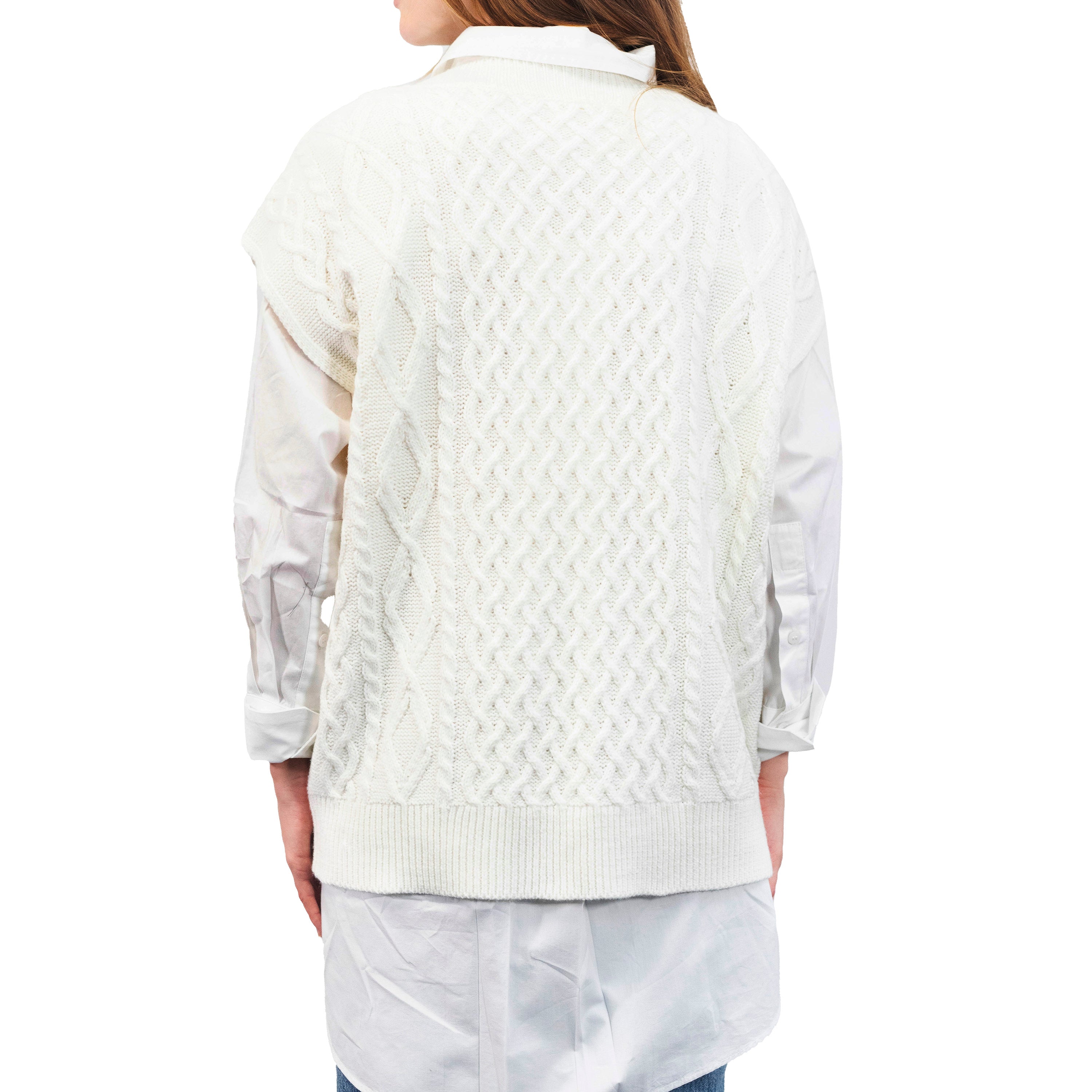 DIANA SWEATER - WHITE