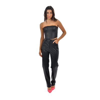KENNEDY VEGAN LEATHER PANT- VARIOUS COLOURS (ONLINE ONLY)