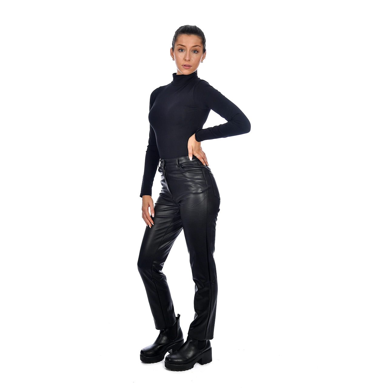 MAUDE BODYSUIT - BLACK