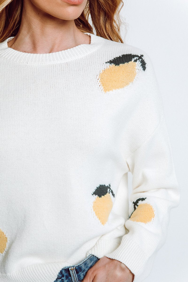 PERCI LEMONS SWEATER