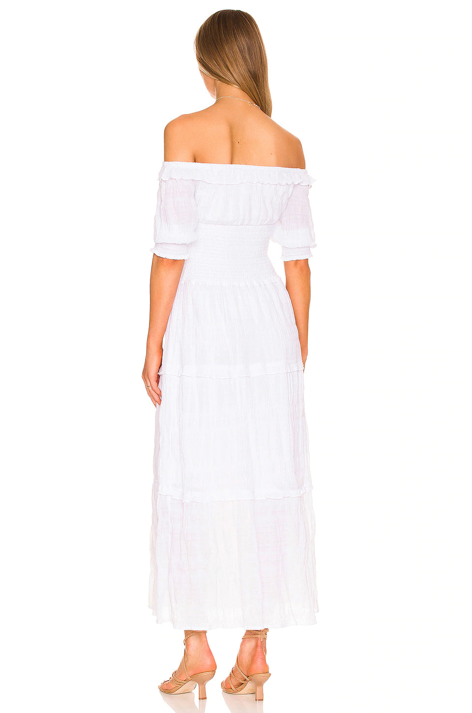 PEASANTRIES DRESS - WHITE