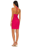 SOCIAL BUTTERFLY DRESS - BRIGHT ROSE (ONLINE ONLY)