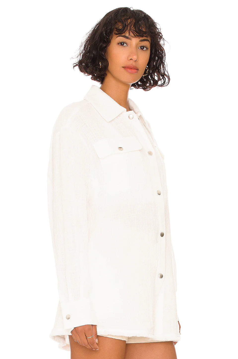 VACAY MODE JACKET - IVORY