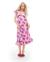 PEPPER MIDI DRESS - SACHET PINK (ONLINE ONLY)