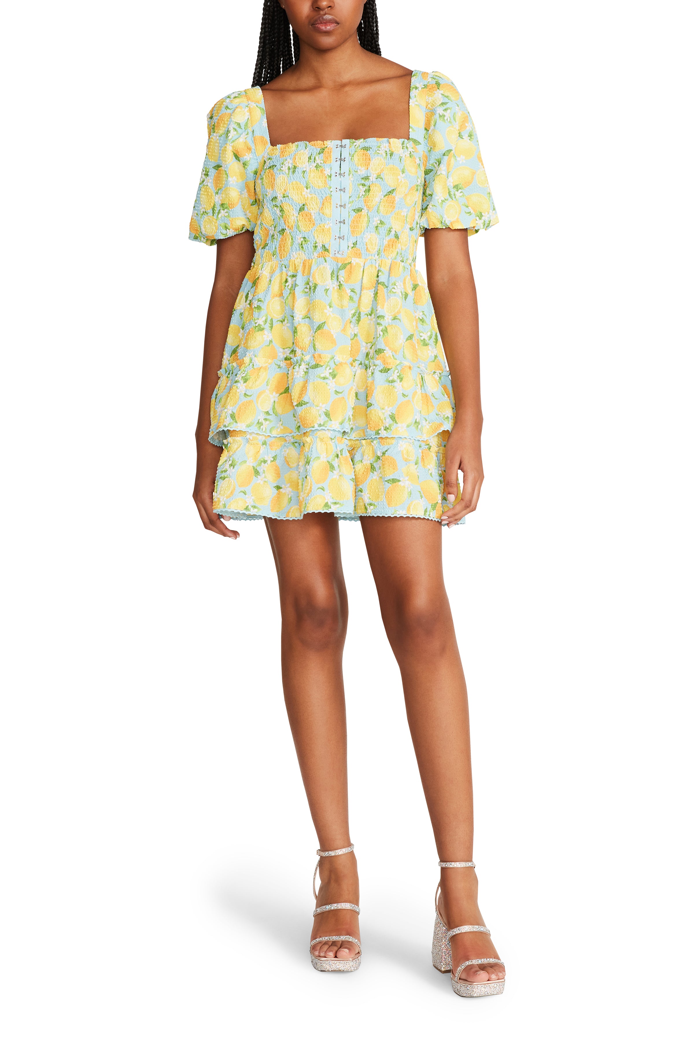 HALEY MINI DRESS - LEMON