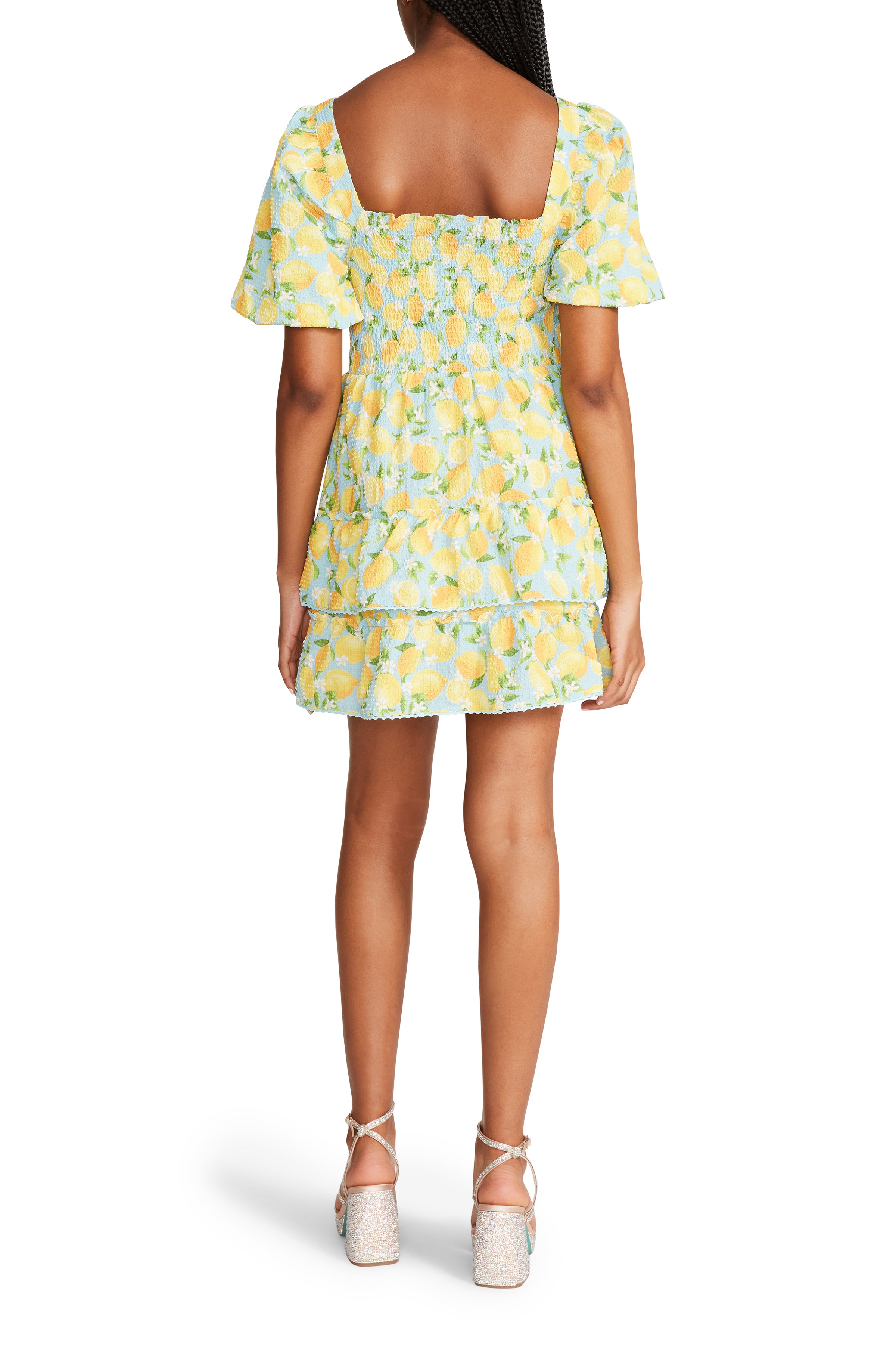 HALEY MINI DRESS - LEMON