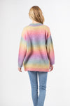 BETSY CARDIGAN - DARK OMBRE MARL - ONLINE ONLY