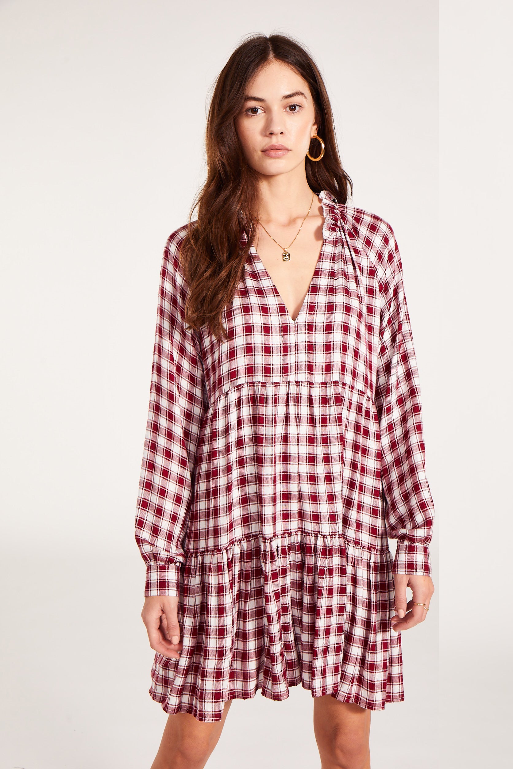 PLAID TO BE YOU DRESS