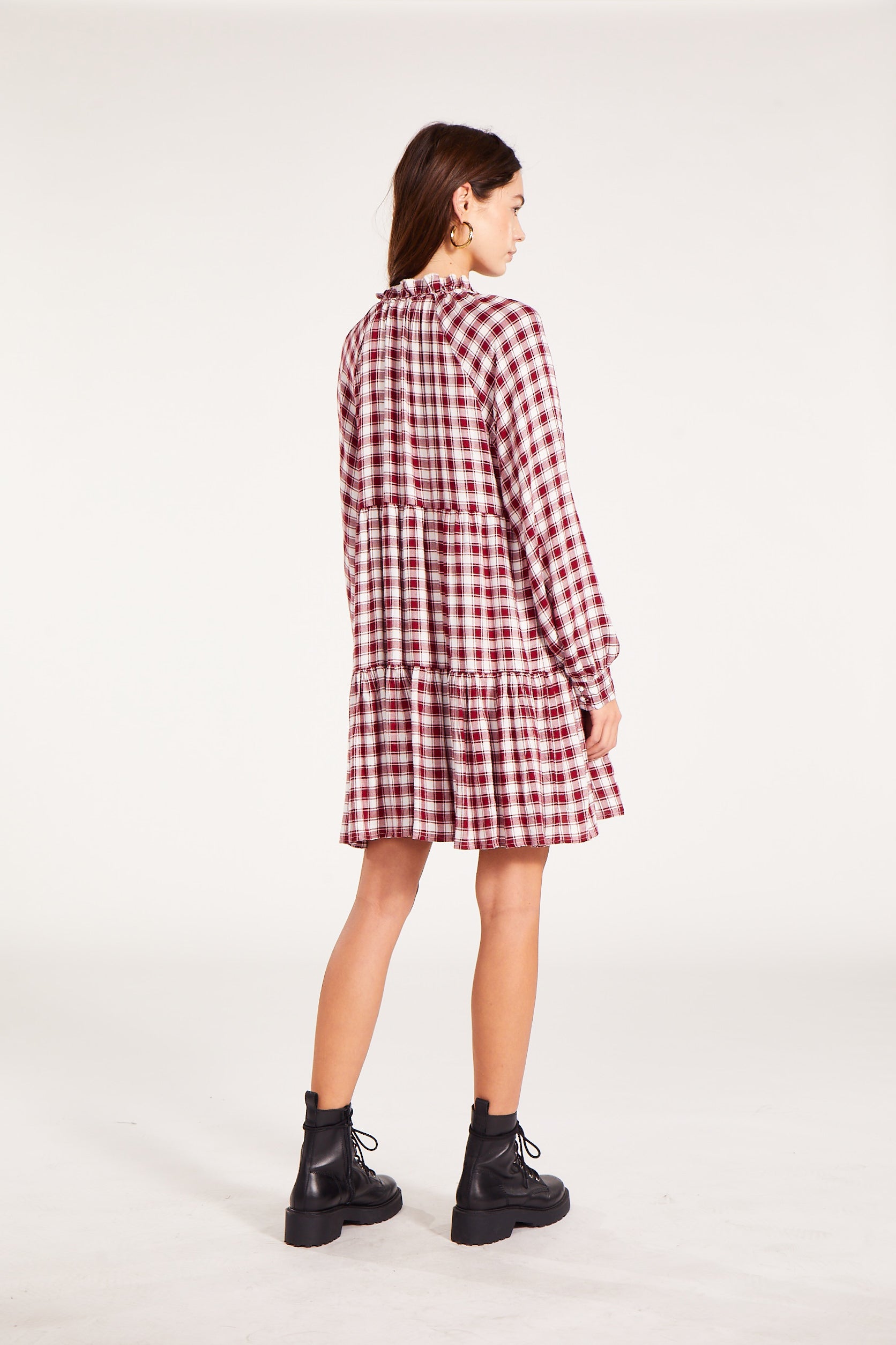 PLAID TO BE YOU DRESS