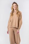 CLARET SWEATER - CAMEL - ONLINE ONLY