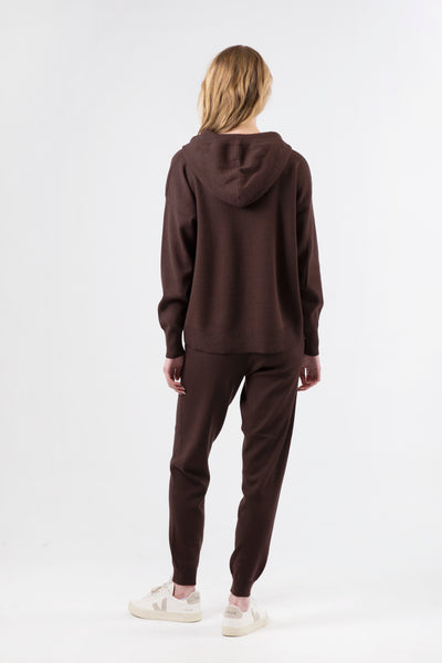 CREE HOODY - CHOCOLATE - ONLINE ONLY