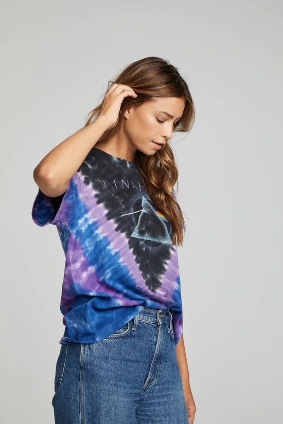 PINK FLOYD - TIE DYE DARK SIDE OF THE MOON TEE