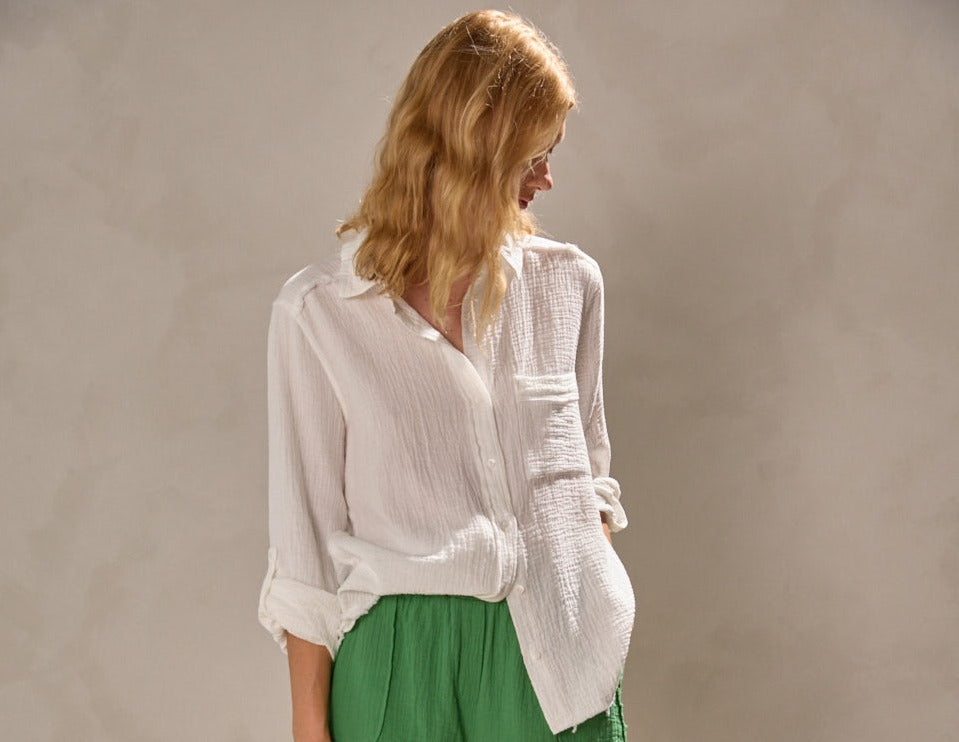 ELYN BLOUSE - OFF WHITE