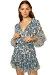 ELISABETTA DRESS - FLORA AZULIA/PURA VIDA FLORA