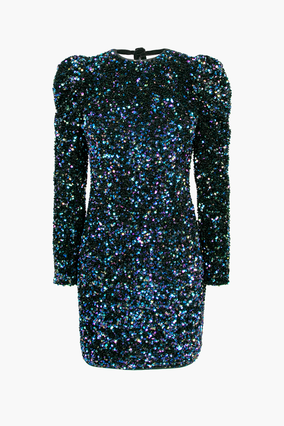 GALE SEQUINS DRESS - MIDNIGHT BLUE