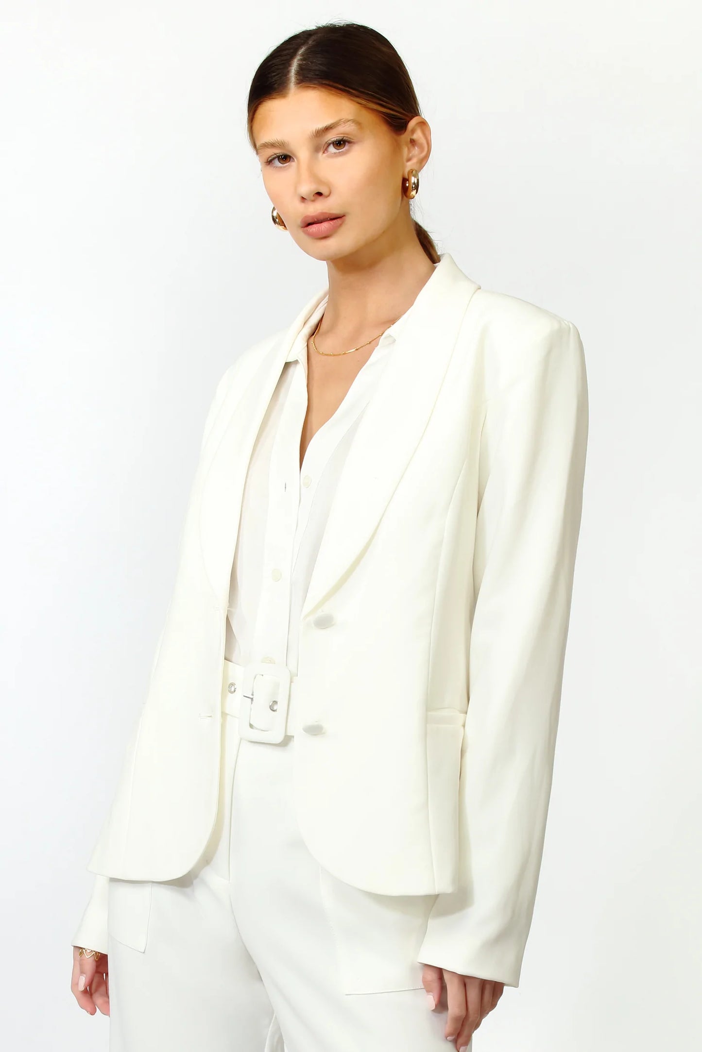 SCARLETT BLAZER - WHITE