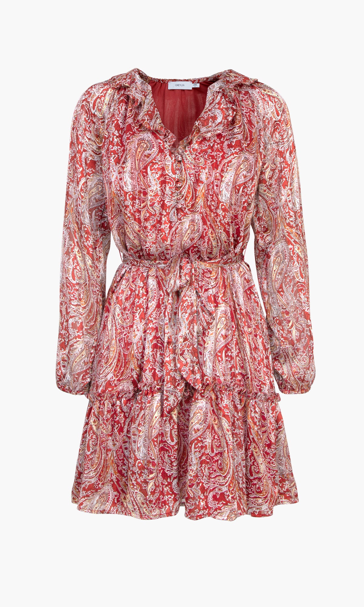 GALE PAISLEY DRESS