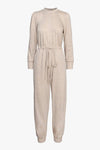TRESS JOGGER FRENCH TERRY JUMPSUIT
