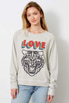 SMITH SWEATER - LOVE TIGER - NATURAL