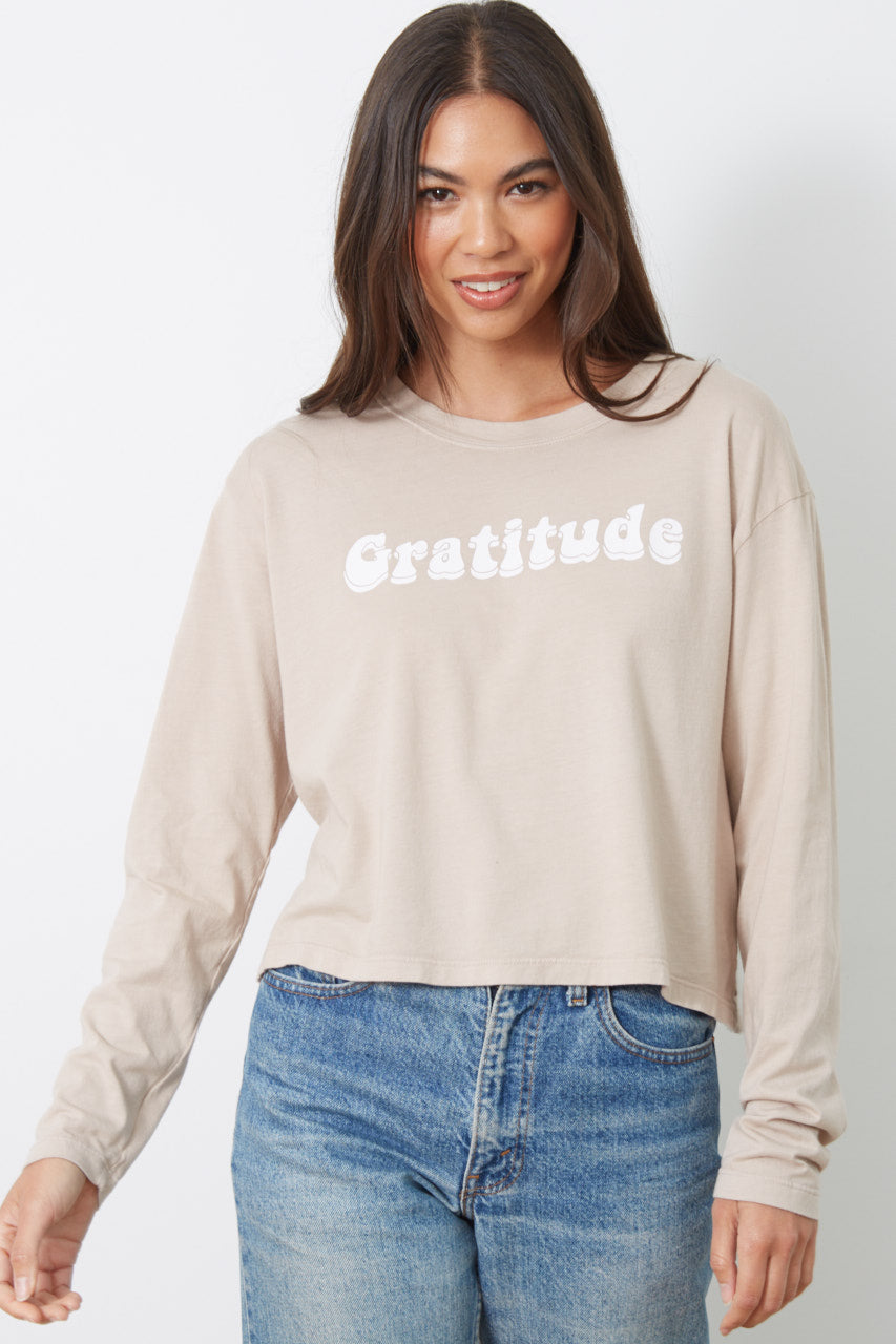 GRATITUDE SWEATER - THE PHOEBE