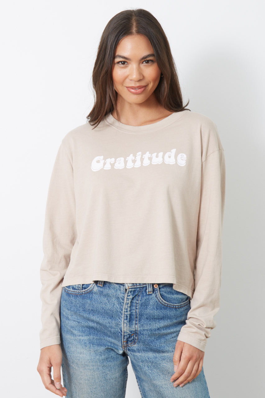 GRATITUDE SWEATER - THE PHOEBE