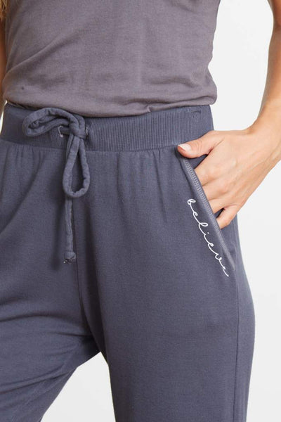 BELIEVE - THE BEAUTY RUCHED SWEATPANT