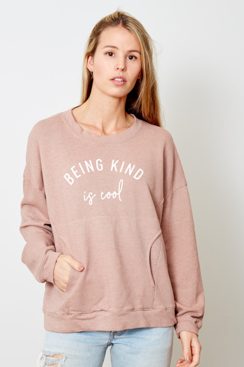 BRIDGETTE -  BE KIND IS COOL SWEATER