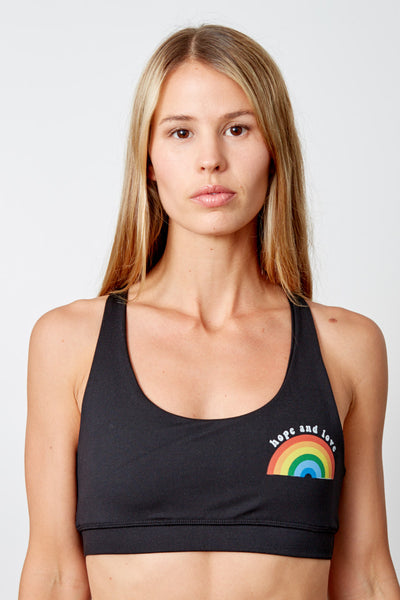 HALLE SPORTS BRA - HOPE AND LOVE