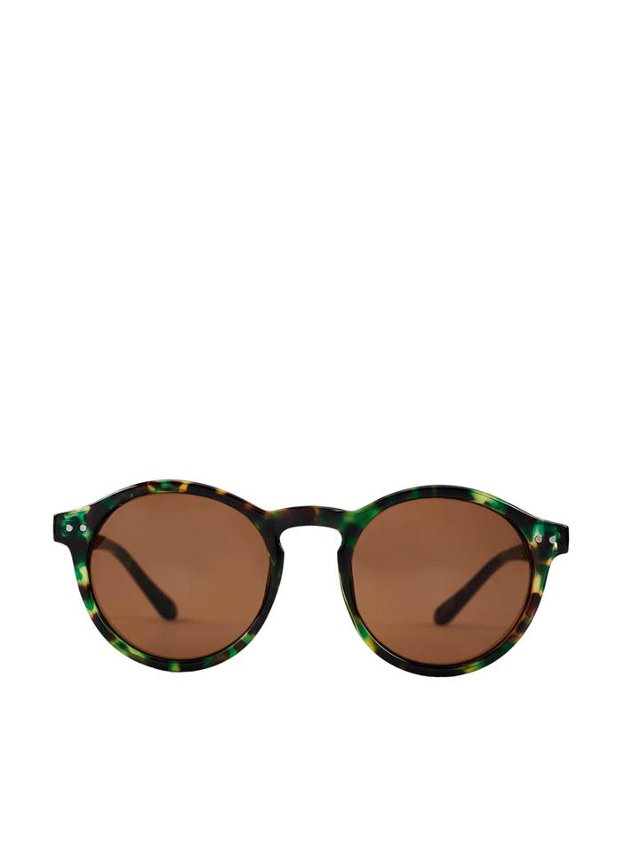 HUDSON SUNGLASSES - GREEN TURTLE