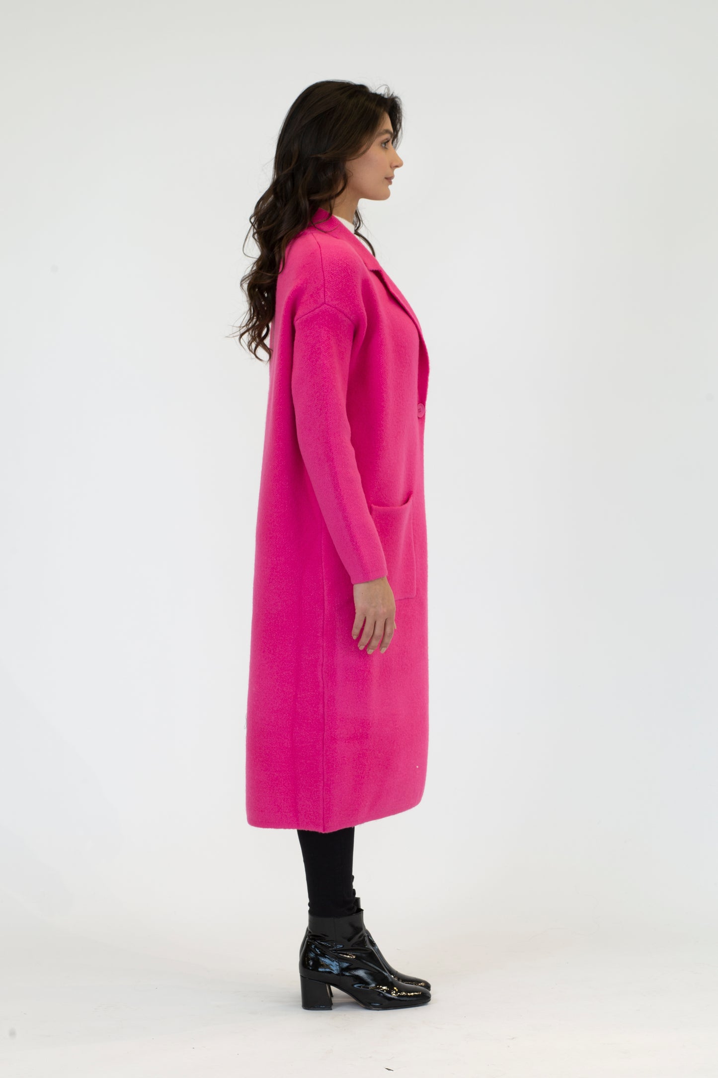 JIMMI COAT - BRIGHT PINK