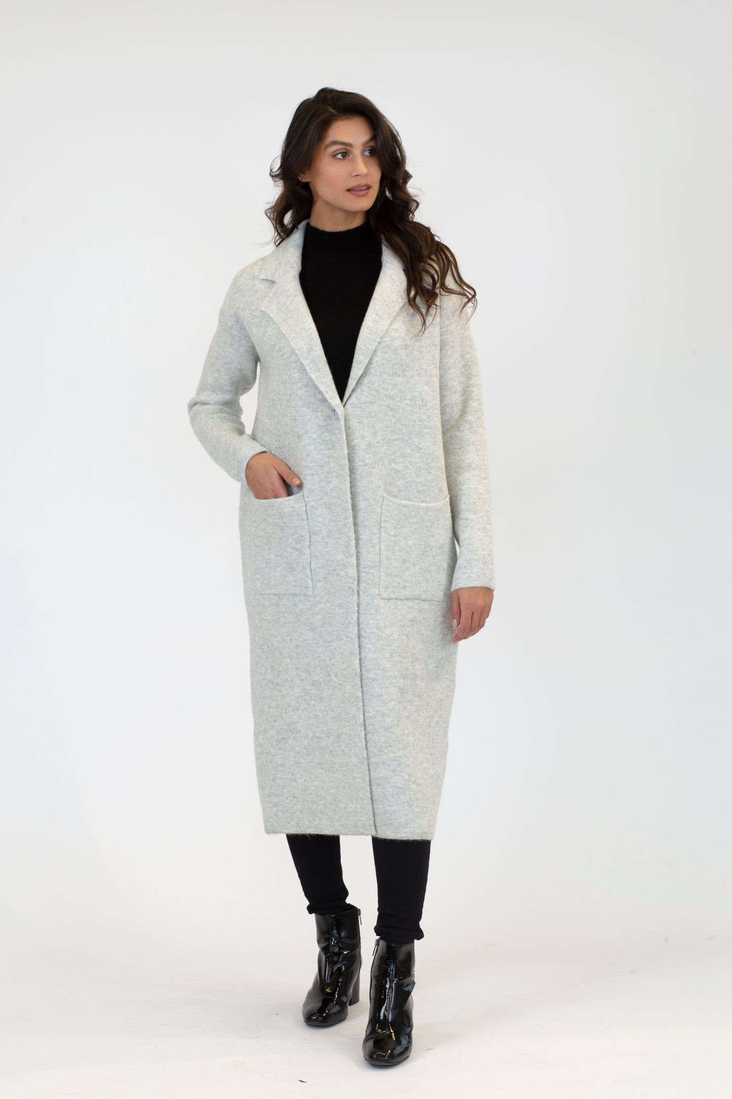 JIMMI COAT - ICE GREY