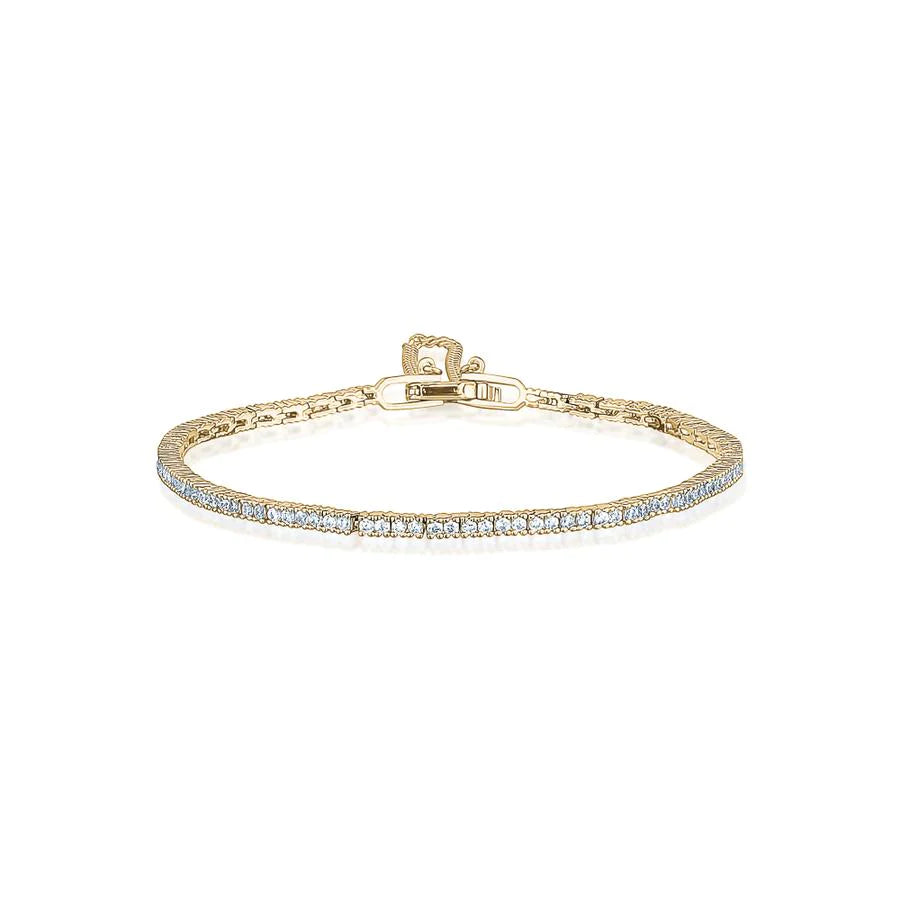 THIN TENNIS BRACELET (VARIOUS COLOURS)