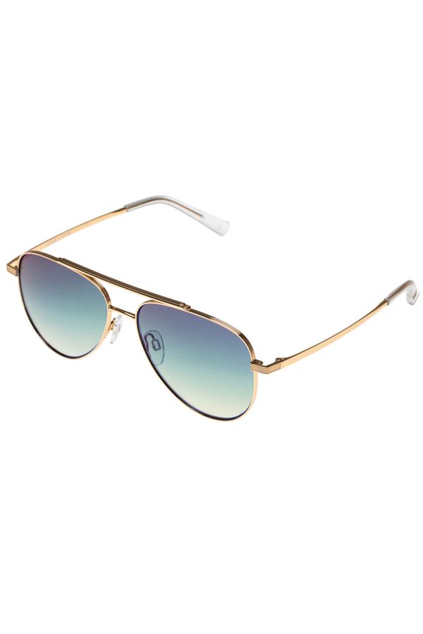 EVERMORE SUNGLASSES - BRIGHT GOLD