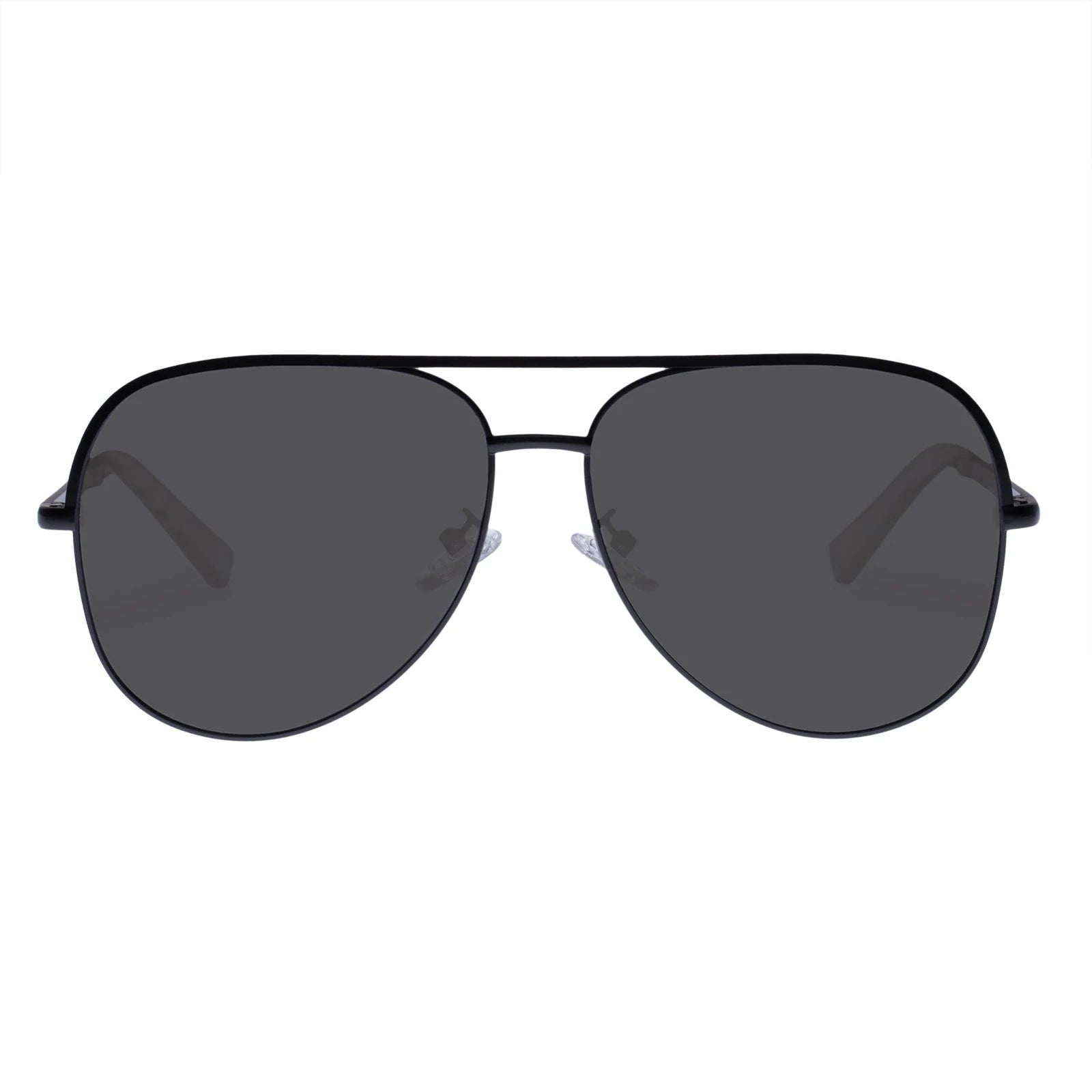 HEY BBY SUNGLASSES - MATTE BLACK POLARIZED