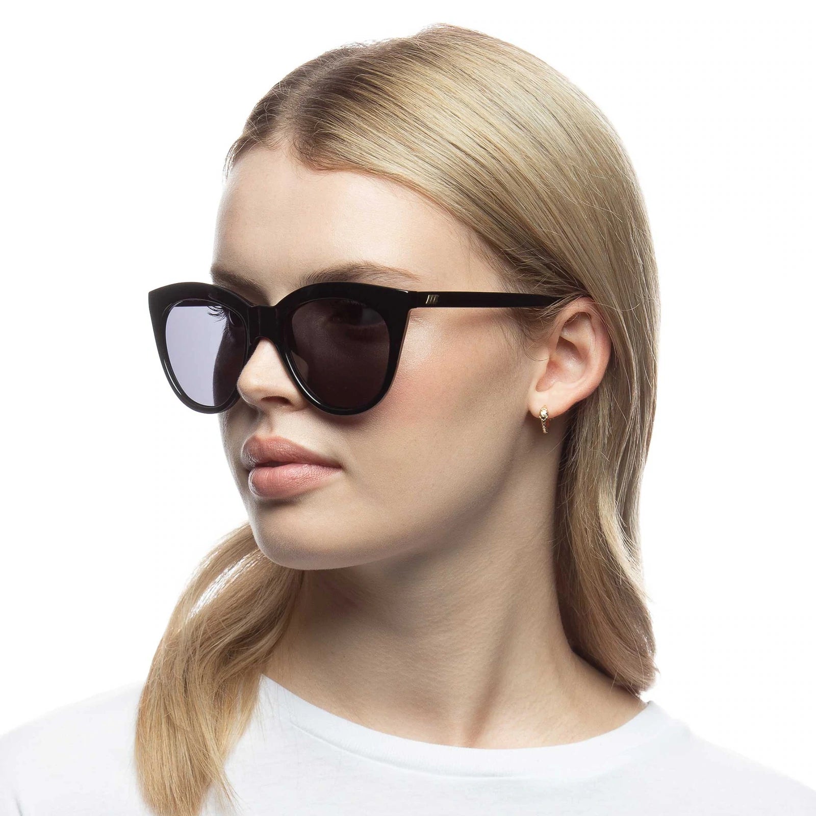 HALFMOON MAGIC SUNGLASSES - BLACK