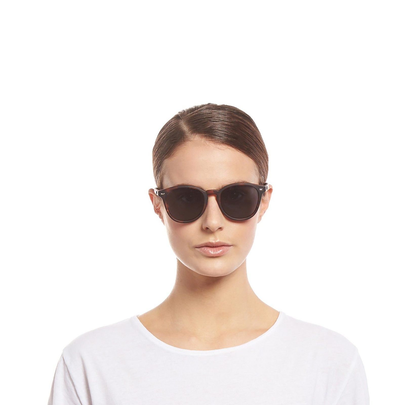 BANDWAGON SUNGLASSES - MATTE TORT