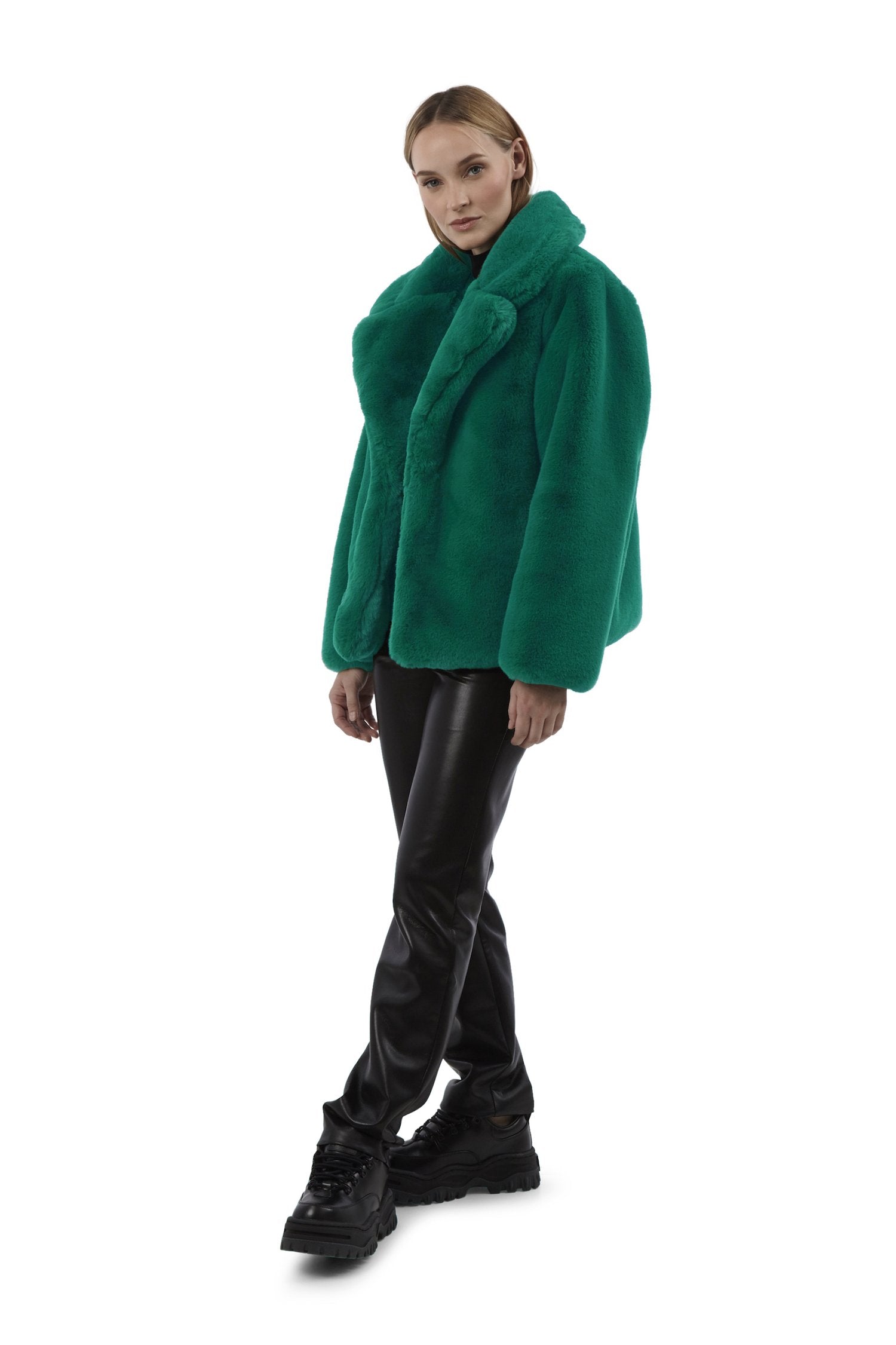 MILLY COAT - VERDANT GREEN