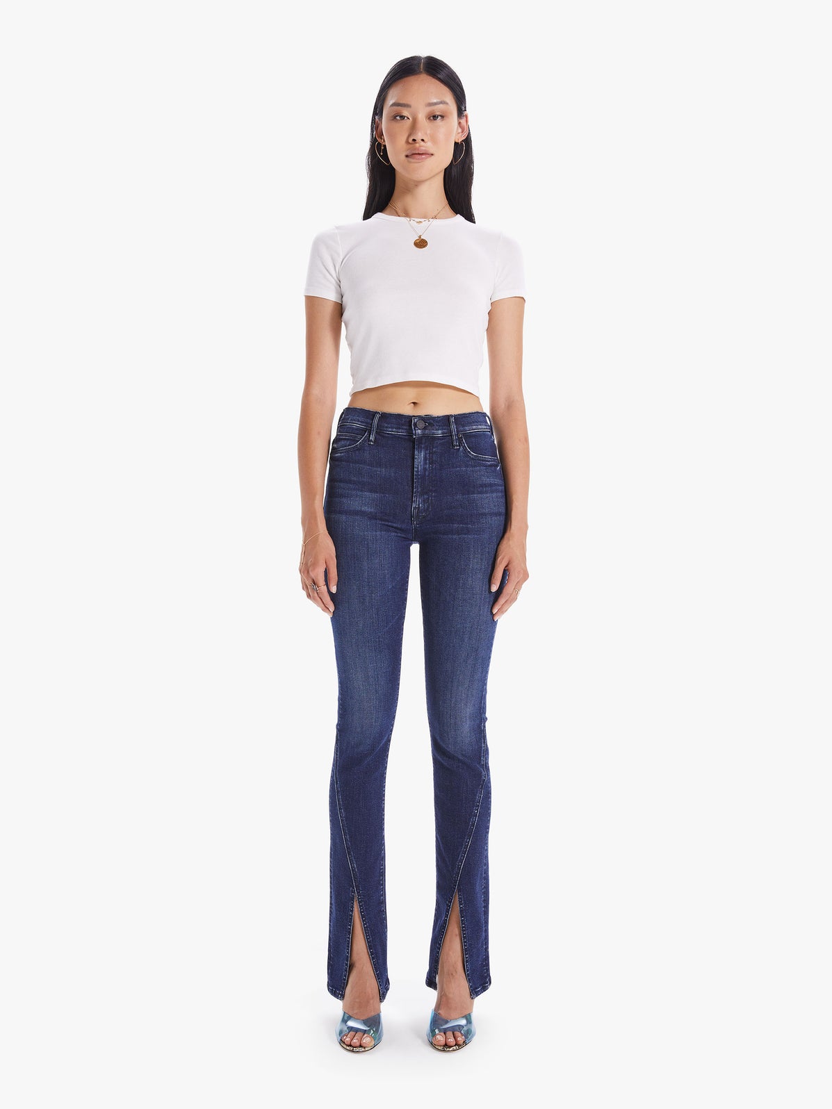 THE RASCAL SLICED UP HEEL - MINT CONDITION DENIM
